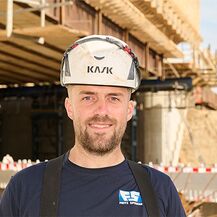 Lennart Schipper, Polier, Betonbaumeister